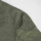 Thug Club Scarred Bio Soldier Trench Coat in khaki, view 6 of 9