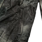 Thug Club Bio Soldier Denim Trench Coat in camo, view 7 of 10