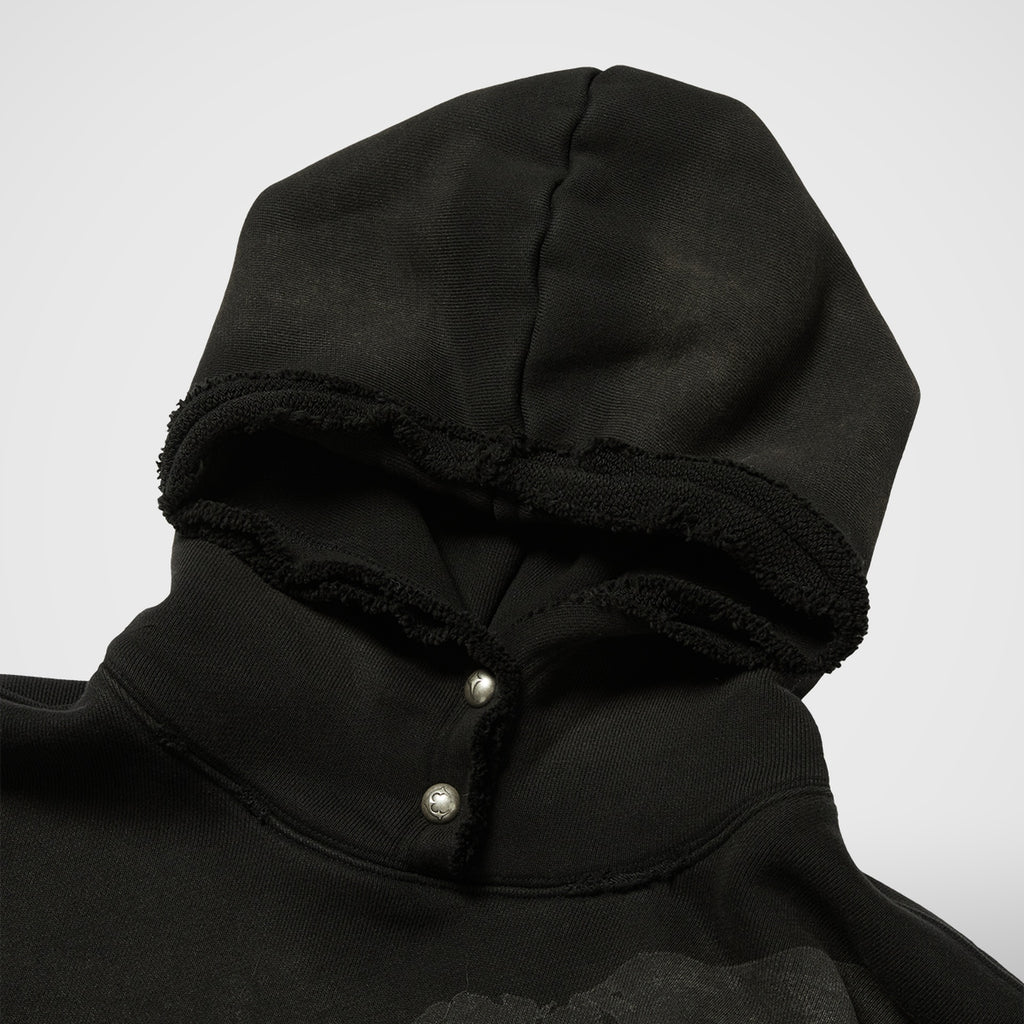 Thug Club TC Bone Cross Hoodie in black/vintage, view 3 of 6