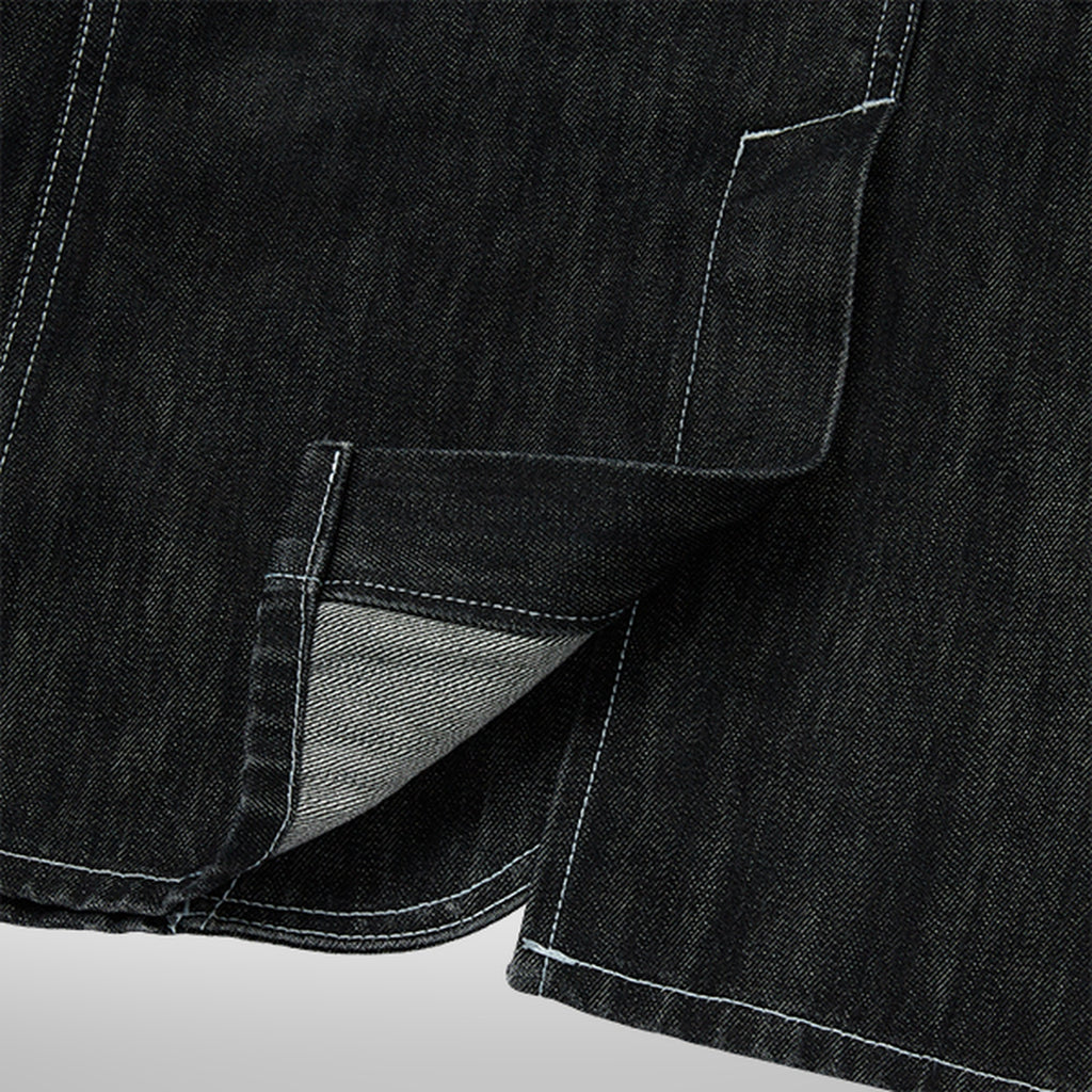 Thug Club Denim Blazer in black, view 9 of 9