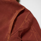 TC Two Tone Washed Fur Hooded Jacket
