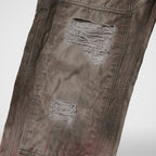 Thug Club Two Tone Washed Carpenter Pants in grey, view 4 of 8