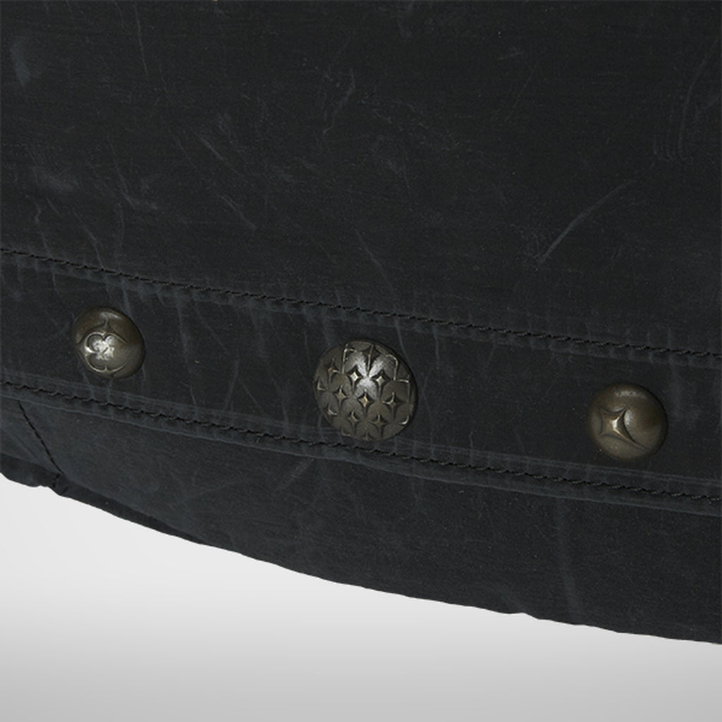 Thug Club Scarred Bio Army Messenger Bag in black, view 9 of 11