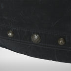 Thug Club Scarred Bio Army Messenger Bag in black, view 9 of 11