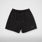 Thug Club TC Riding Skull Hybrid Shorts in black, front view