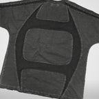 Thug Club Battle Turtle Mesh T-Shirt in charcoal, view 6 of 8
