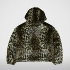 Thug Club TC Big Fur Jacket in brown, view 2 of 2