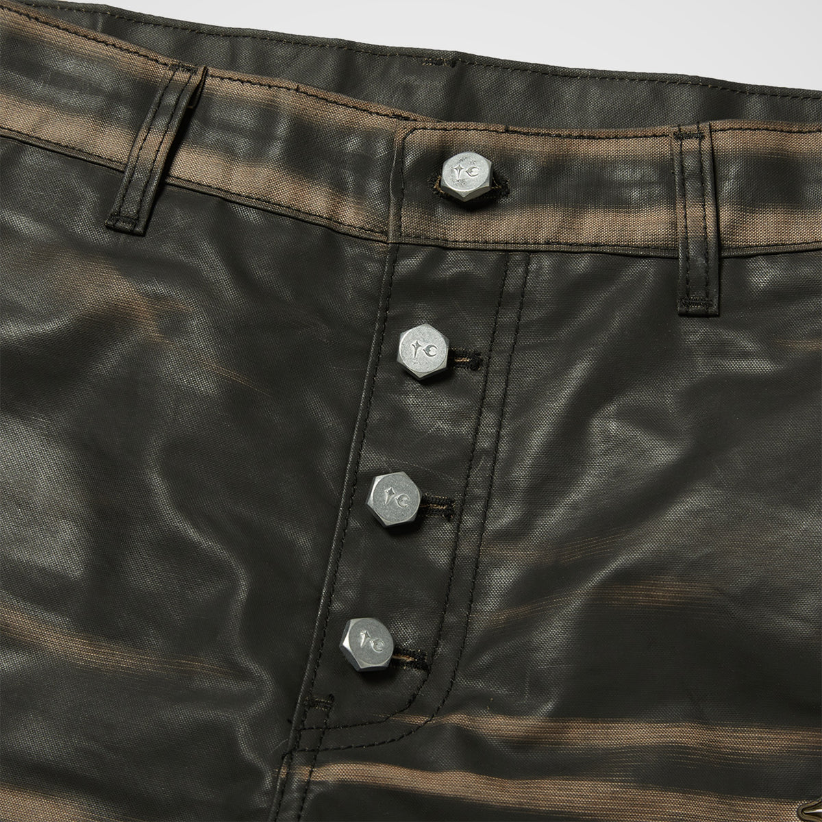 Thug Club Snake Boot Pants in washed black, view 3 of 5
