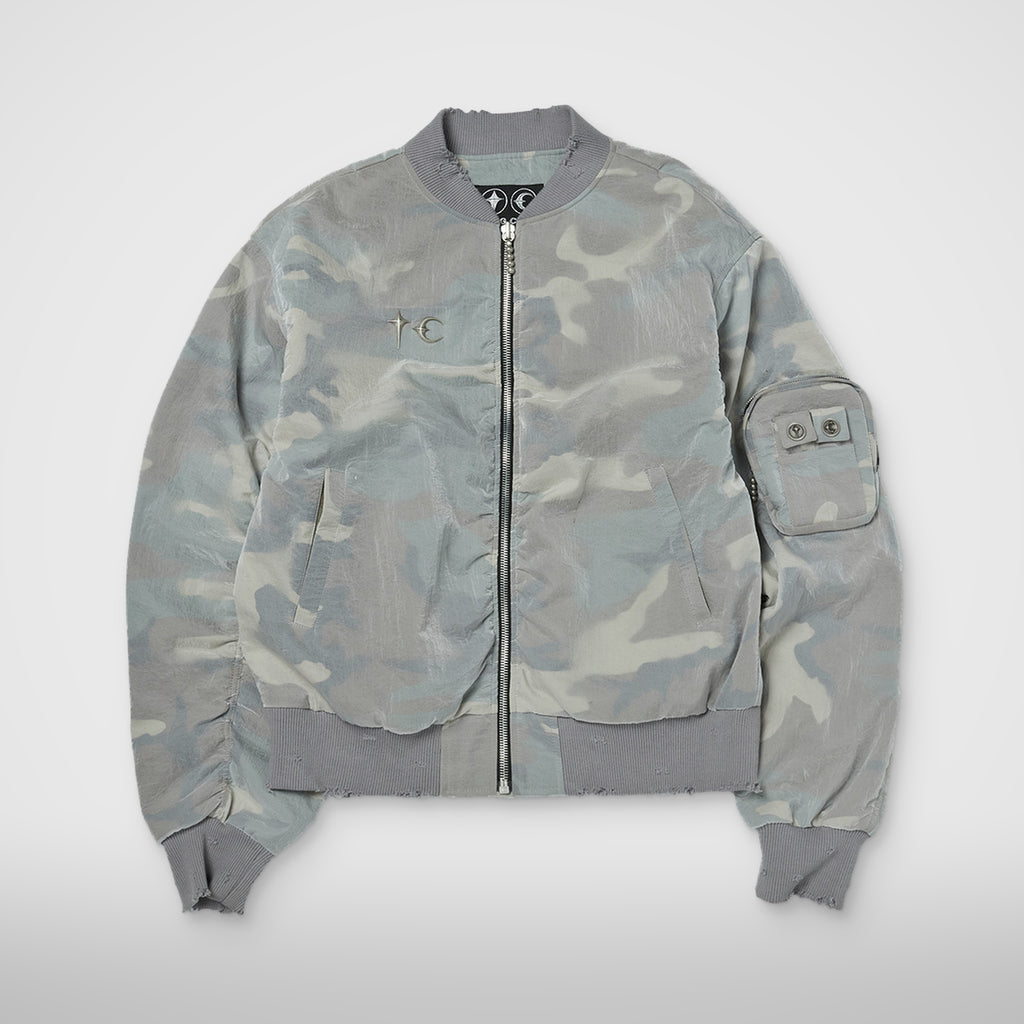 Thug Club Clouded Tango Charlie Bomber in multi