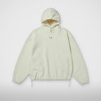 Thug Club Color Emblem Hoodie in ivory