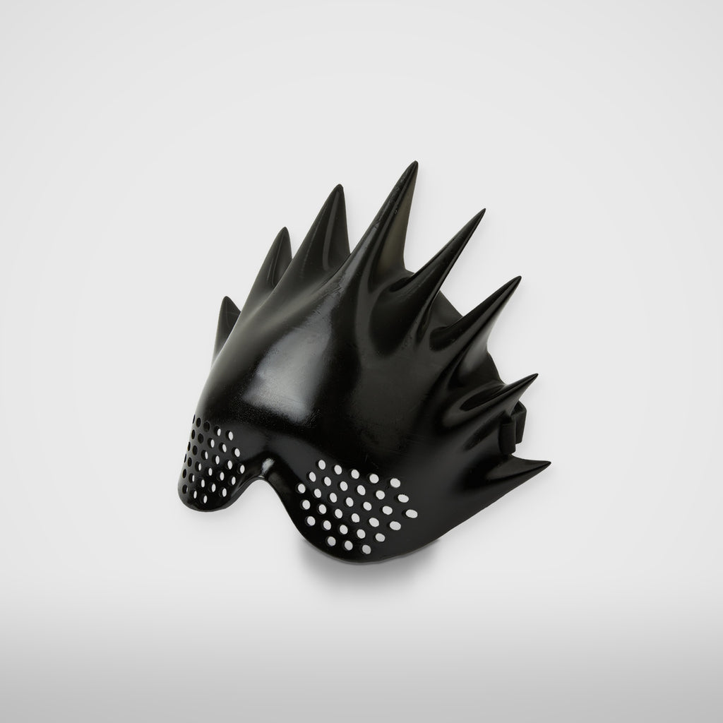 Thug Club Buck Eyed Half Mask in black, view 2 of 3