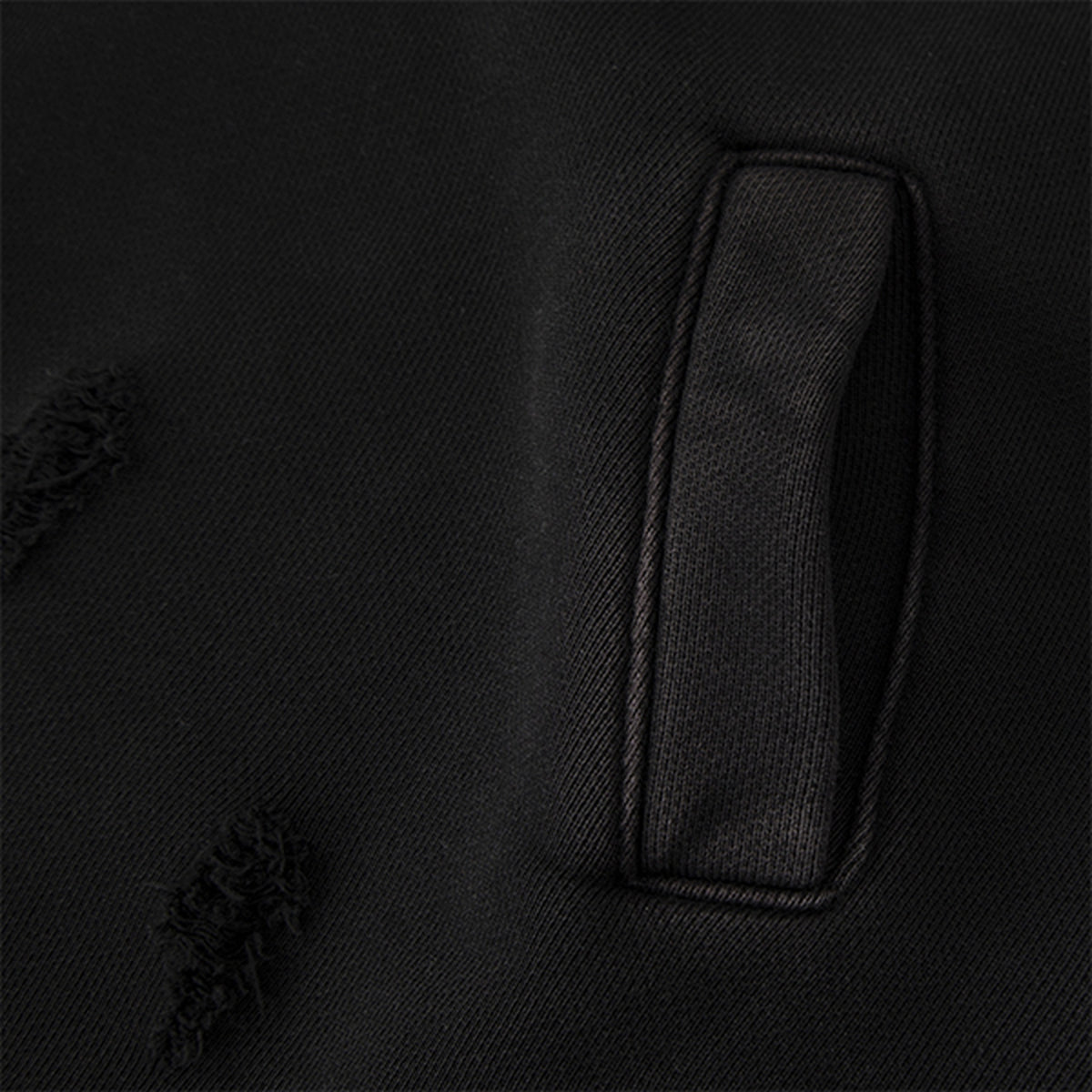 Thug Club Rock Hoodie in black, view 6 of 6
