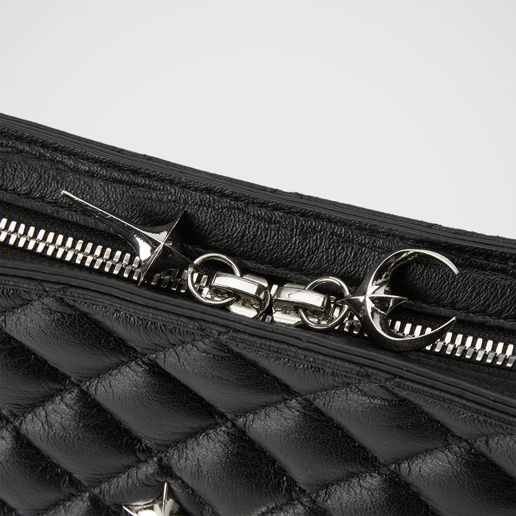 Thug Club Mini TC Quilting Big Chain Bag in black, view 5 of 8
