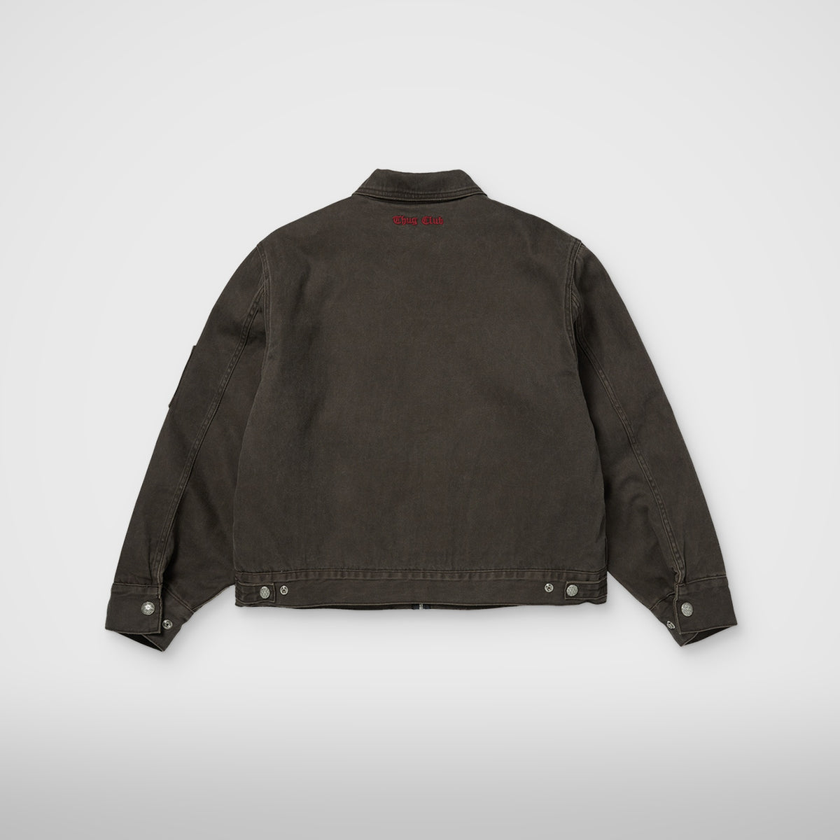 Thug Club TC Eisenhower Jacket in brown, view 2 of 9