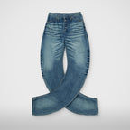 Thug Club Parkour Denim Pants in blue