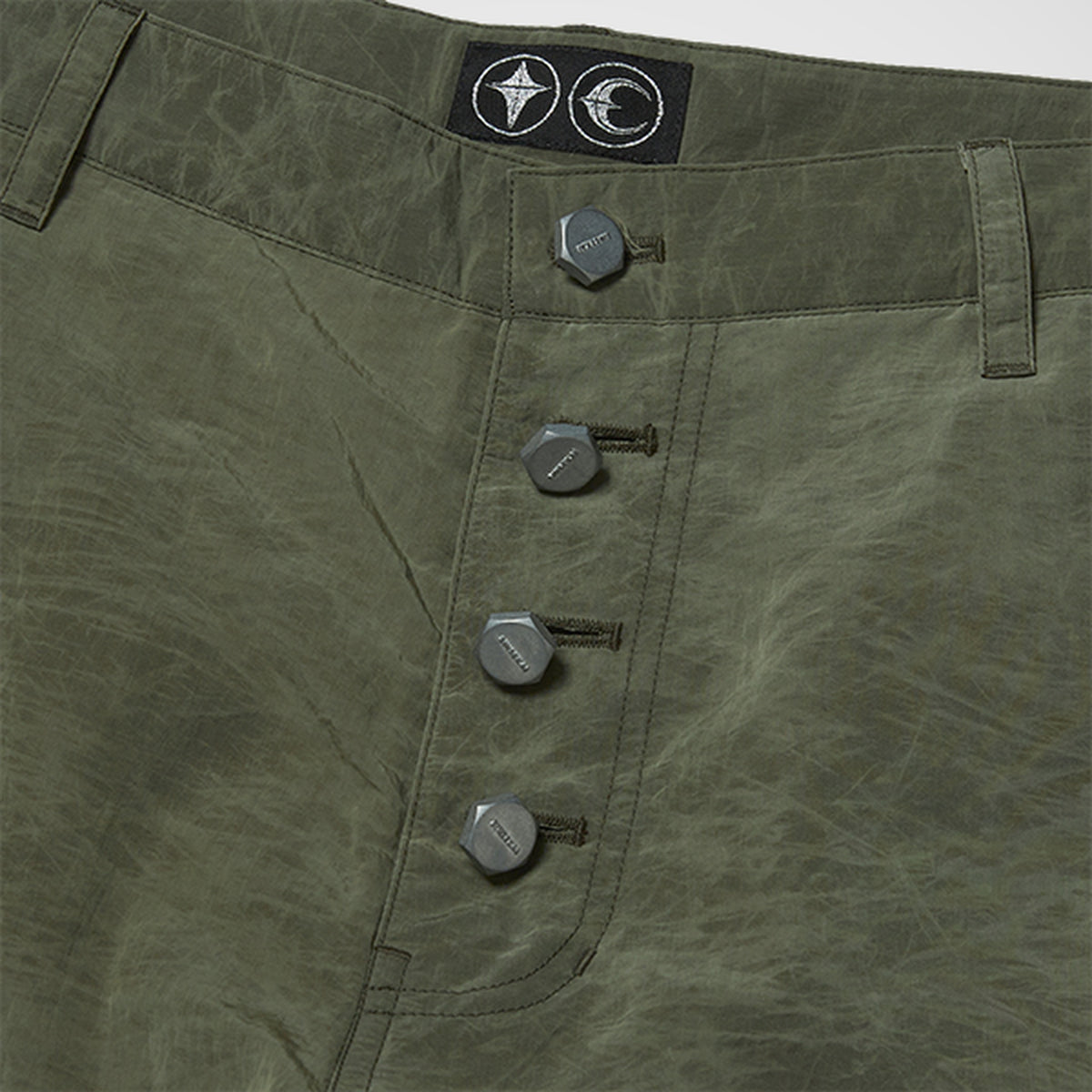 Thug Club Scarred Bio Army Pants in khaki, view 3 of 8