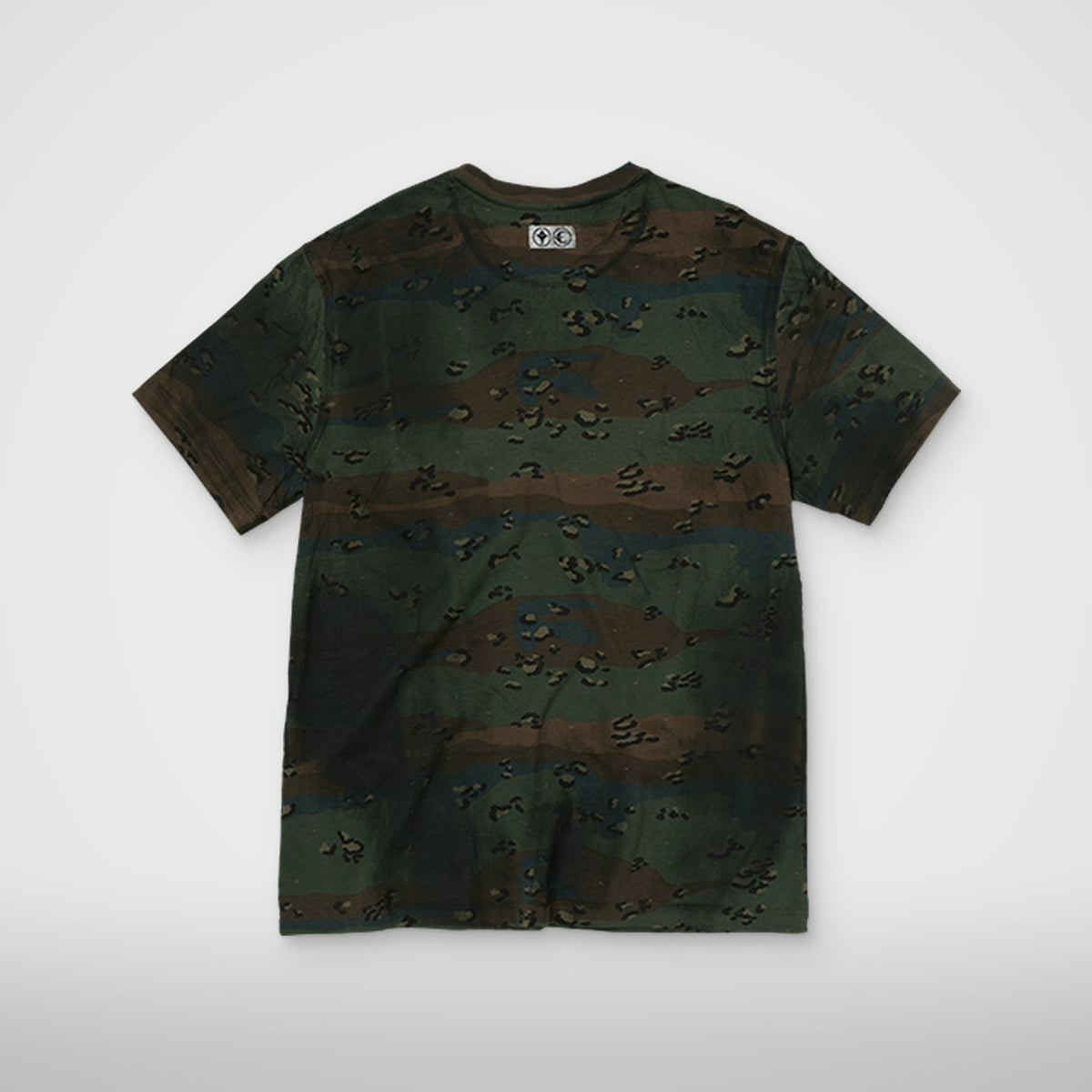 Thug Club Camoflage Chopper T-Shirt in green, view 2 of 8