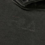 Thug Club Fila X Thug Stitch Snap Hoodie in black, view 4 of 8