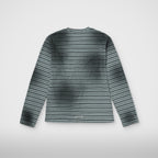 Thug Club TC Stripe Long Sleeve in grey, back view