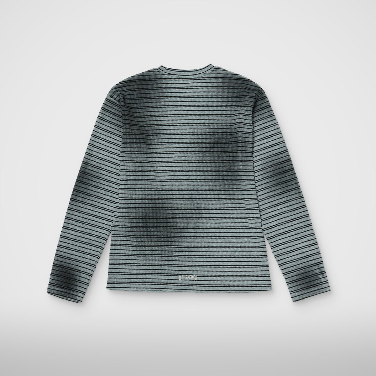 Thug Club TC Stripe Long Sleeve in grey, back view