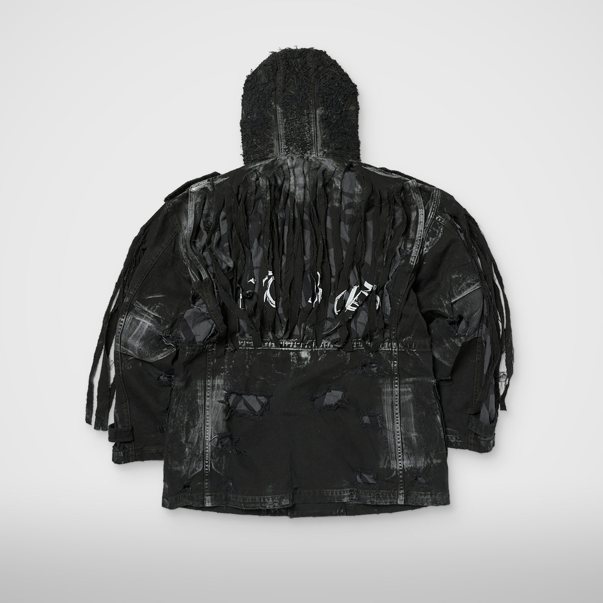 Thug Club Pubg Exclusive Ghillie Suit Jacket in black, view 2 of 2