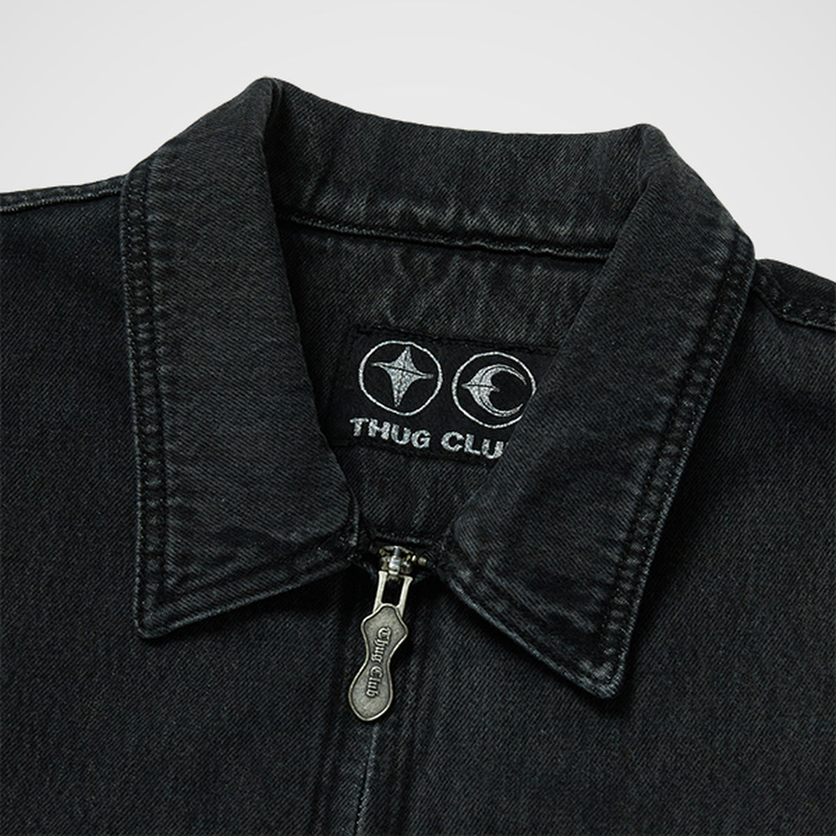 Thug Club TC Eisenhower Jacket in black, view 3 of 9
