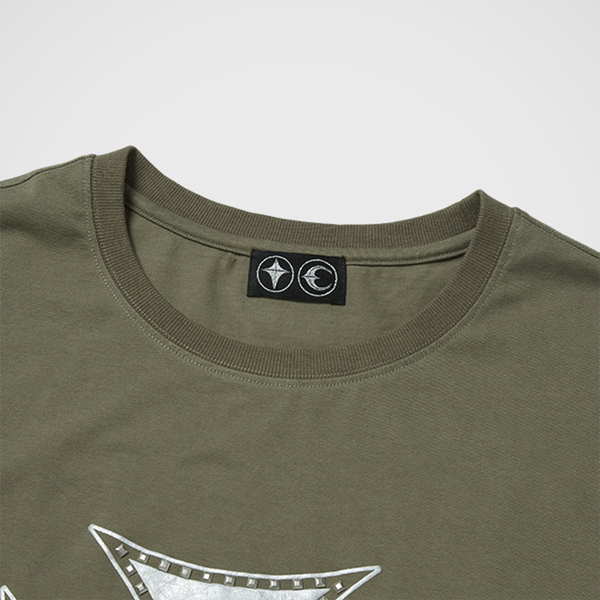 Thug Club Chopper Icon T-Shirt in khaki, view 3 of 7