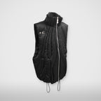 Thug Club Cave Goose Down Vest in black, view 2 of 4