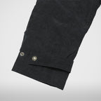 Thug Club Scarred Bio Soldier Trench Coat in black, view 7 of 8