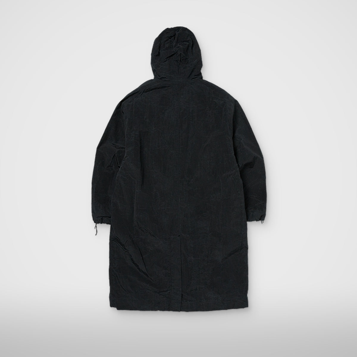 Thug Club Scarred Double Sheltering Poncho in black, view 2 of 8