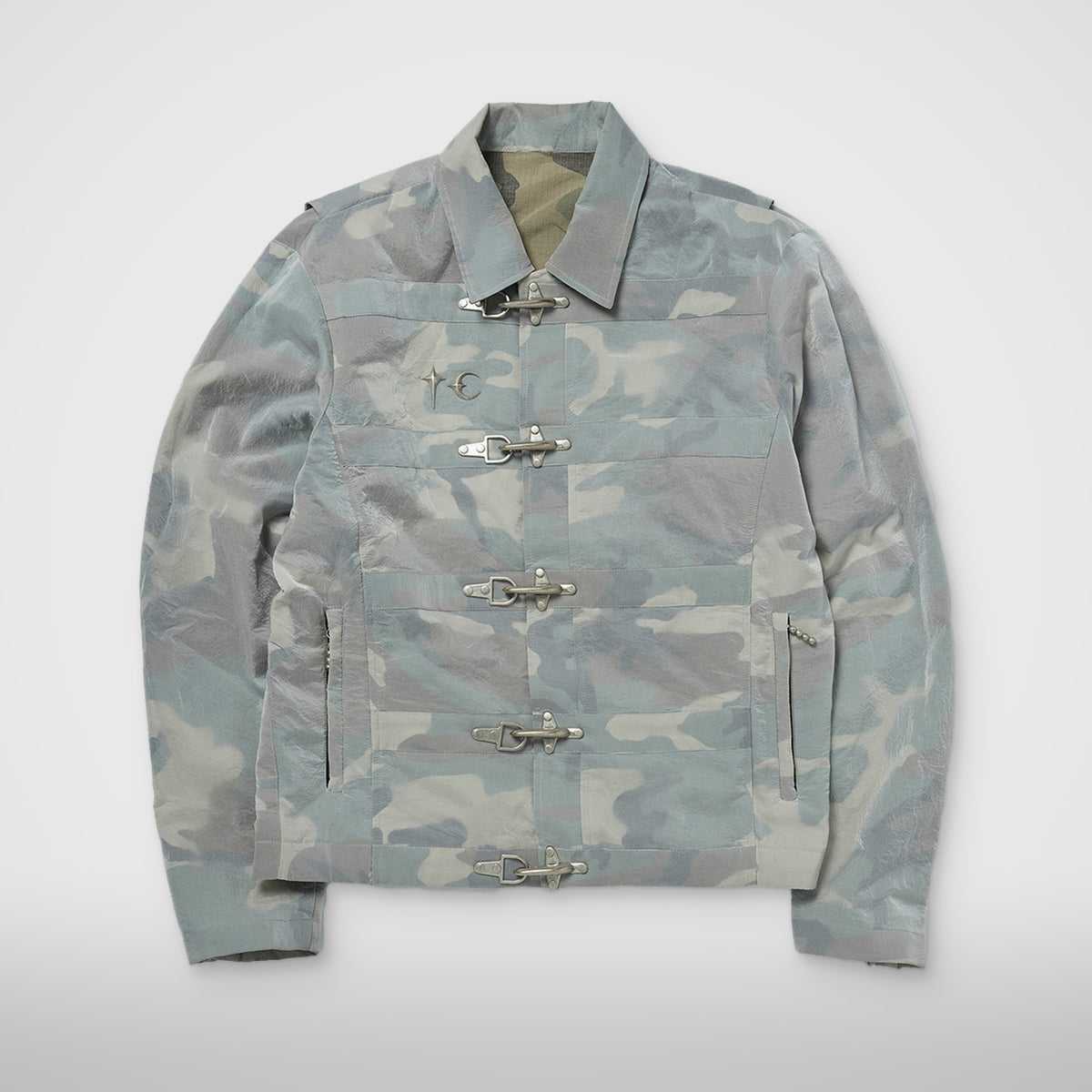 Thug Club Clouded Bio Soldier Jacket in multi