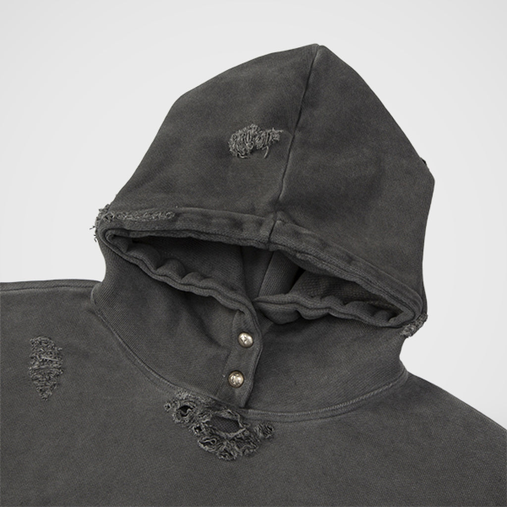 Thug Club Rock Hoodie in grey, view 3 of 8