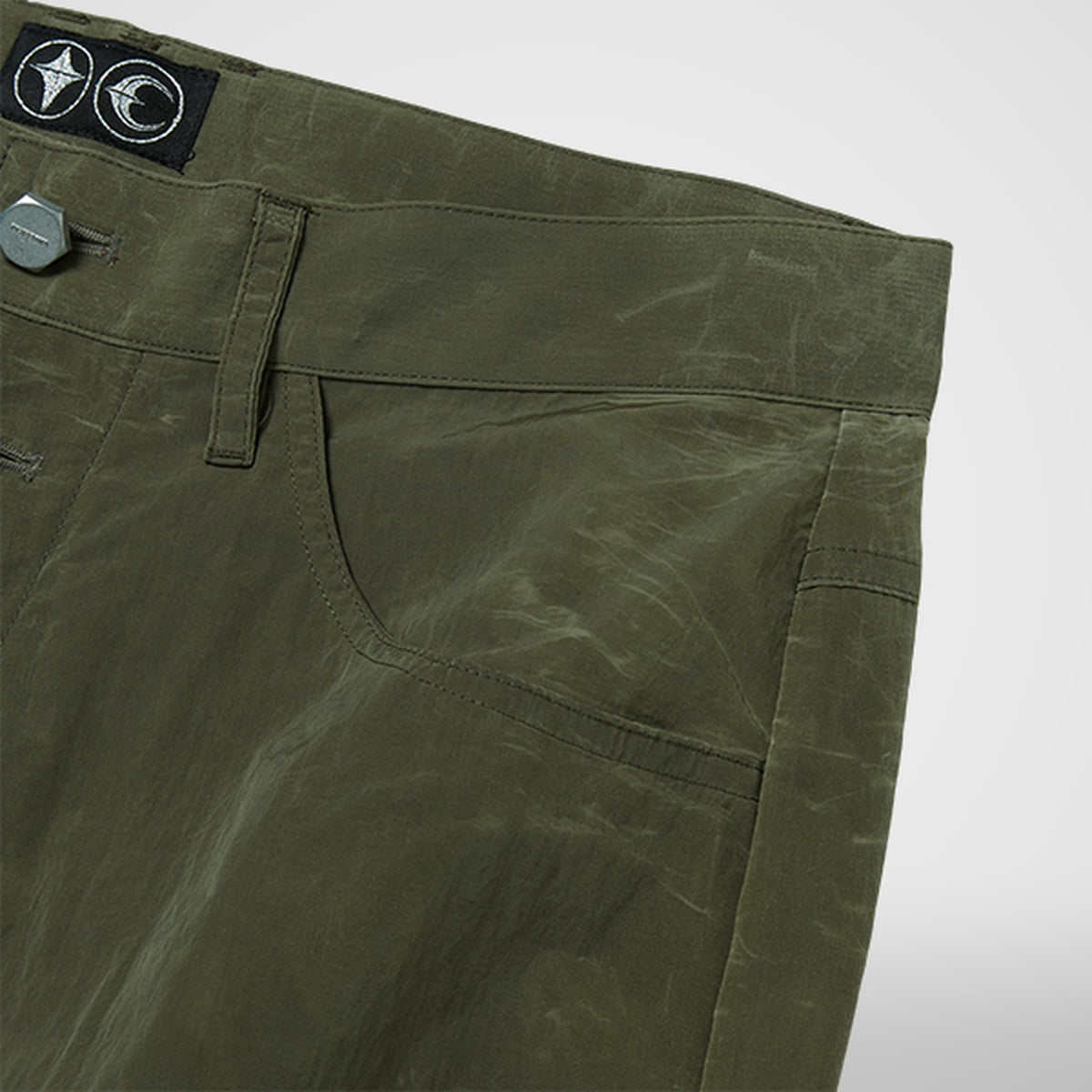 Thug Club Bio Recycle Pants in khaki, view 4 of 8