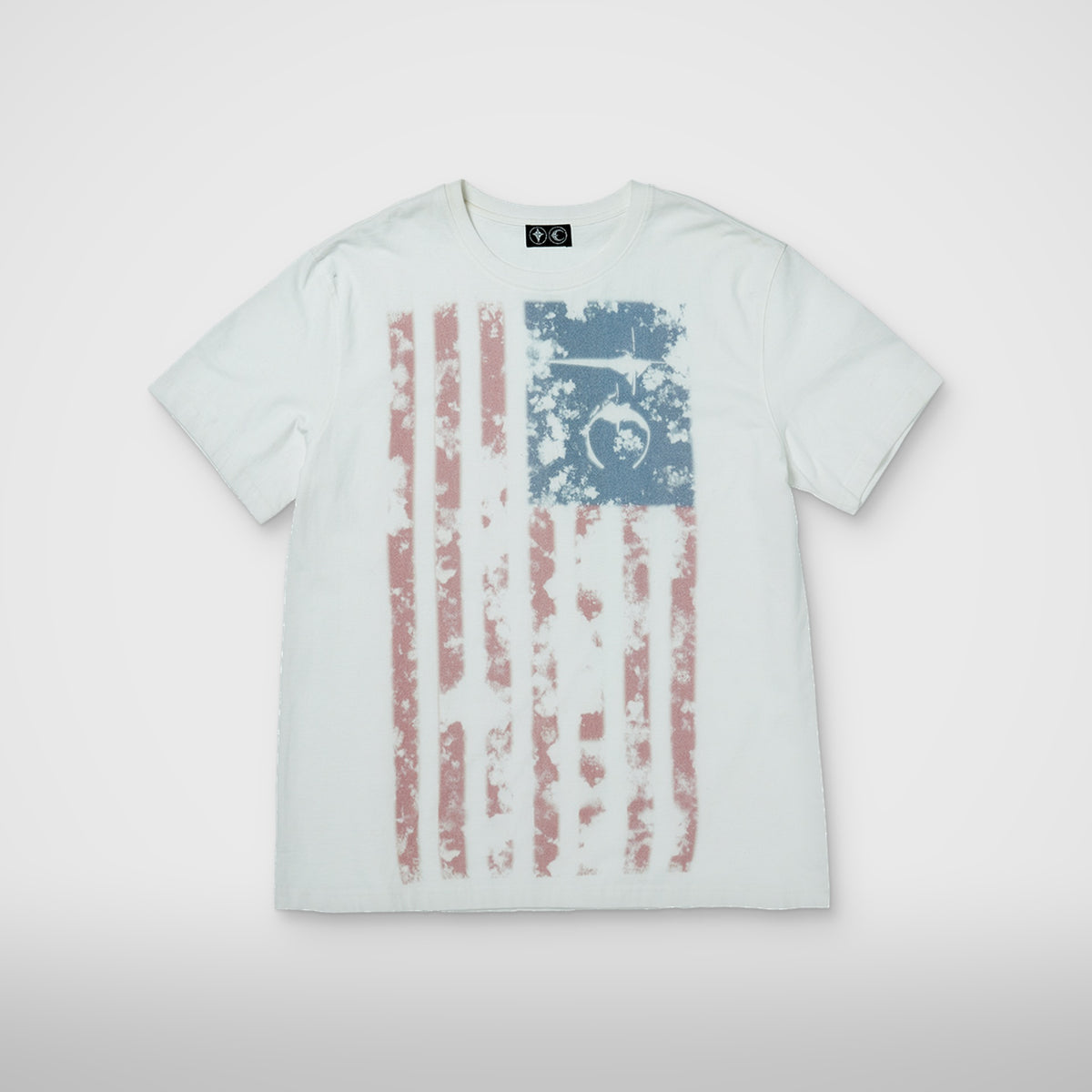 Thug Club Old Glory T-Shirt in white
