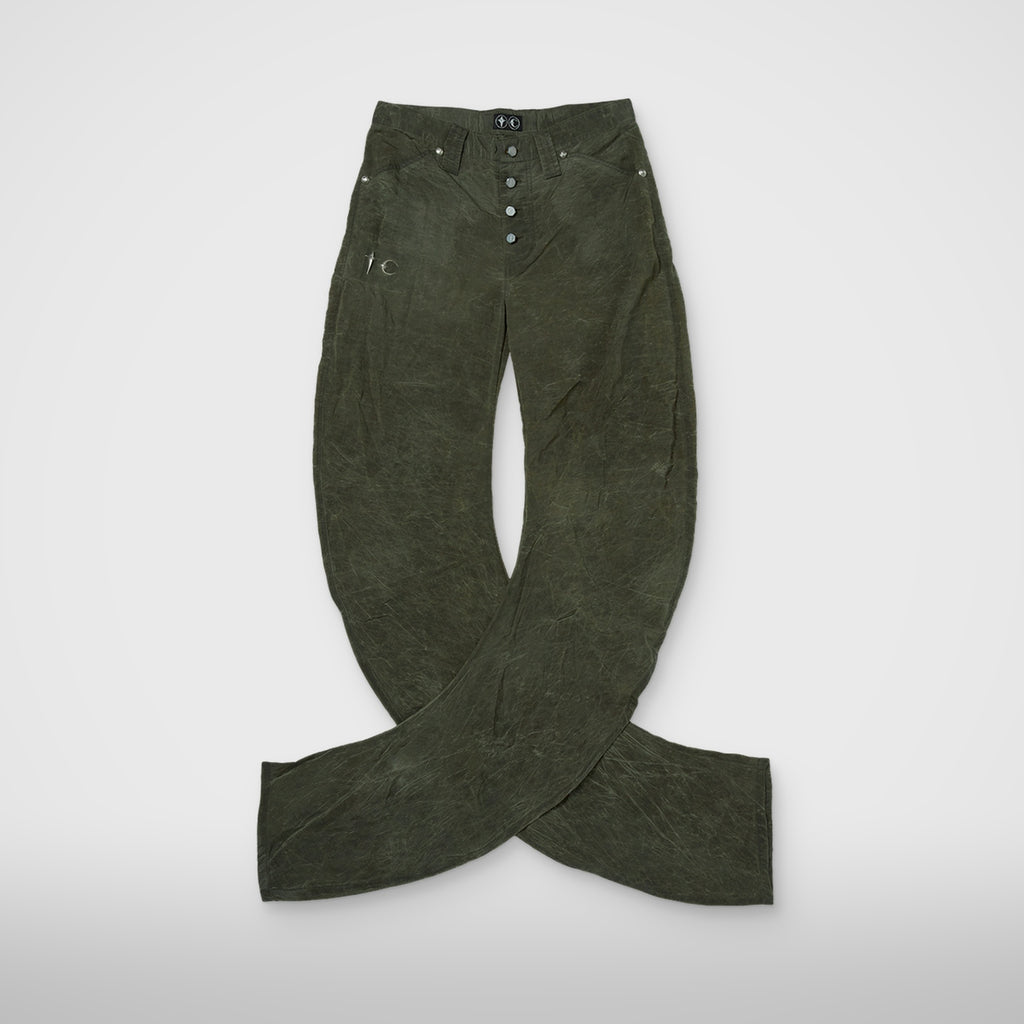 Thug Club Scarred Parkour Pants in khaki