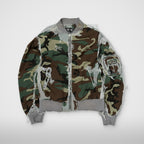 Thug Club Burnt Tango Charlie Bomber in multi burn