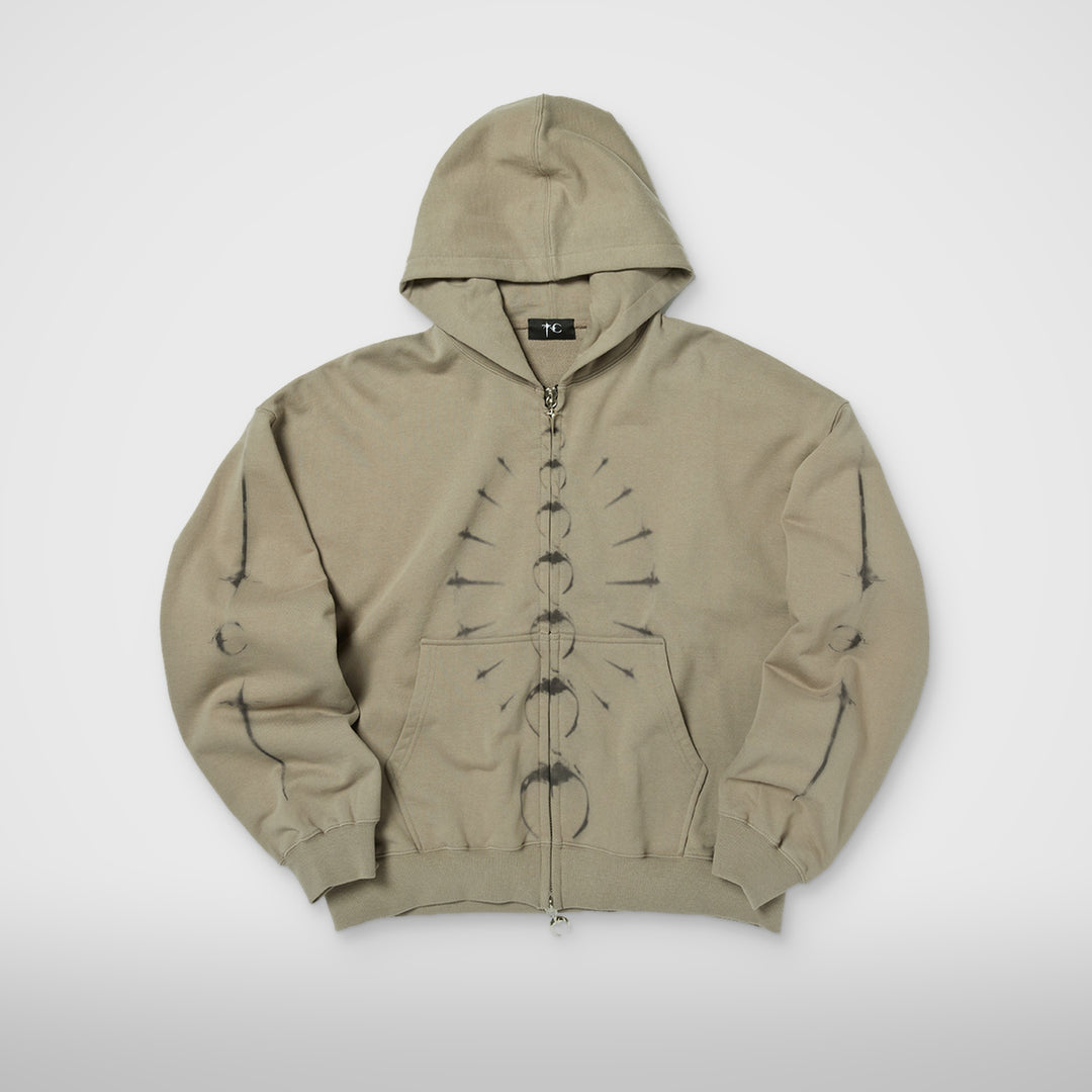 TC Ribcage Zip-Up Hoodie