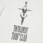 Thug Club Tantalum Dagger Tee in white, view 4 of 4