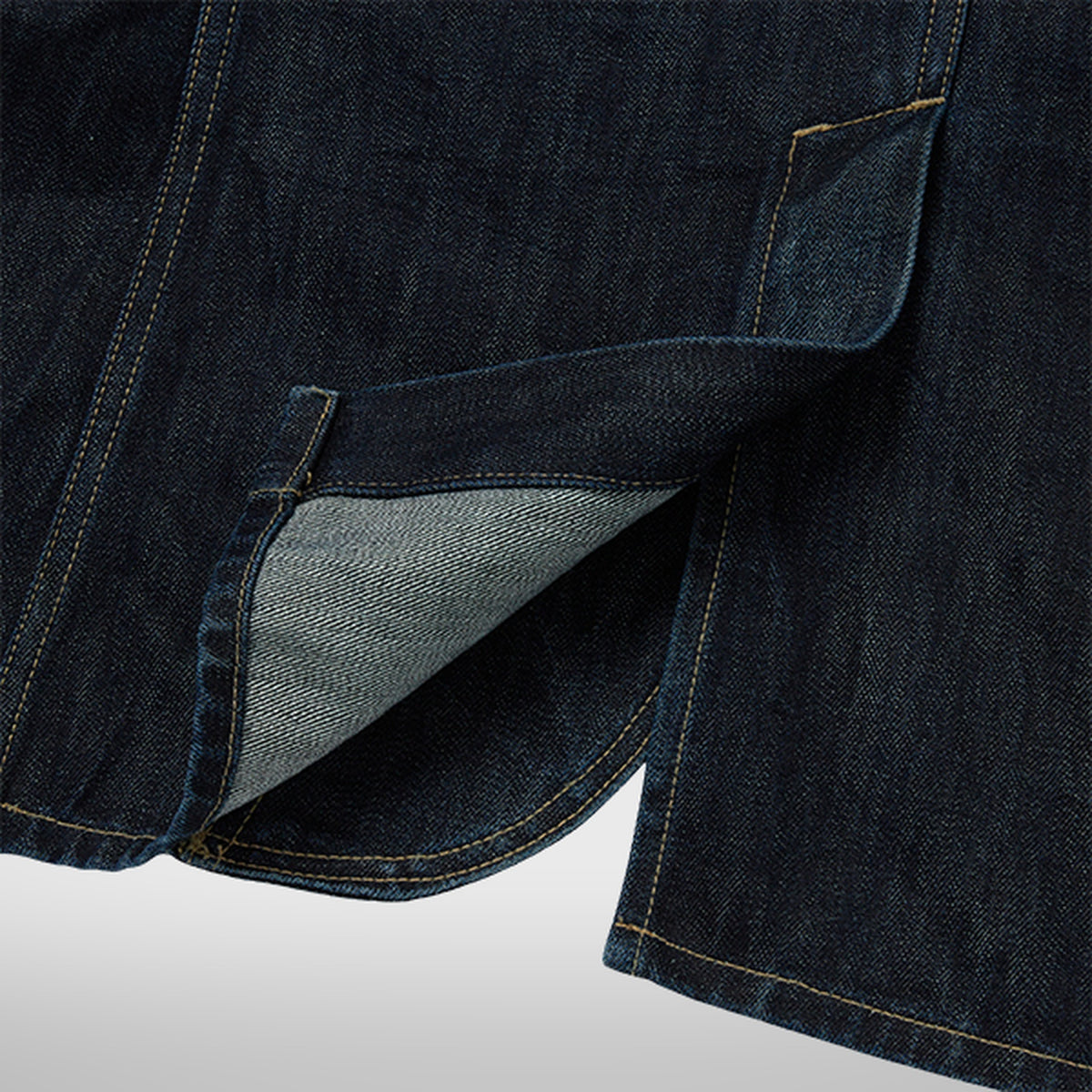 Thug Club Denim Blazer in blue, view 9 of 9