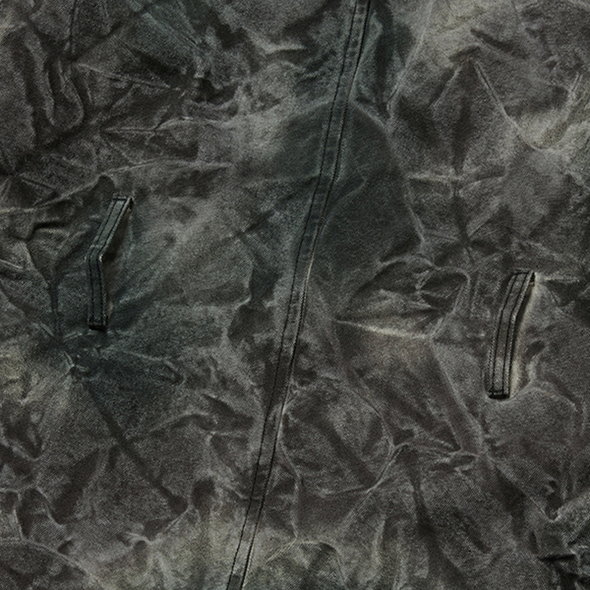 Thug Club Bio Soldier Denim Trench Coat in camo, view 9 of 10
