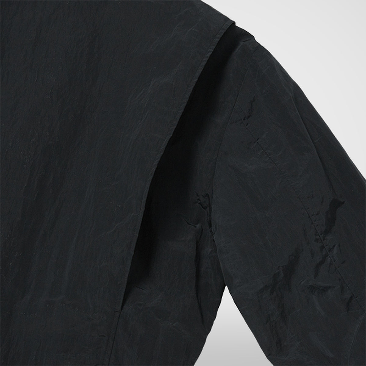 Thug Club Scarred Bio Soldier Jacket in black, view 7 of 7