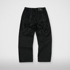 Thug Club Blood Lazered Denim Pants in black, view 2 of 7