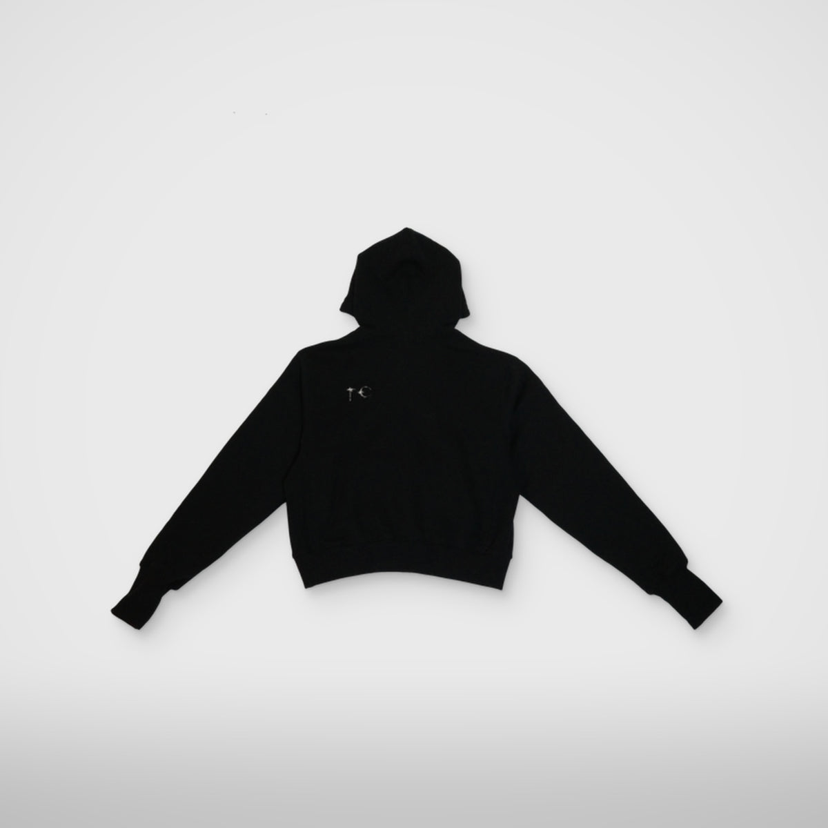 Thug Club Womens Armor Hoodie in black, view 2 of 5