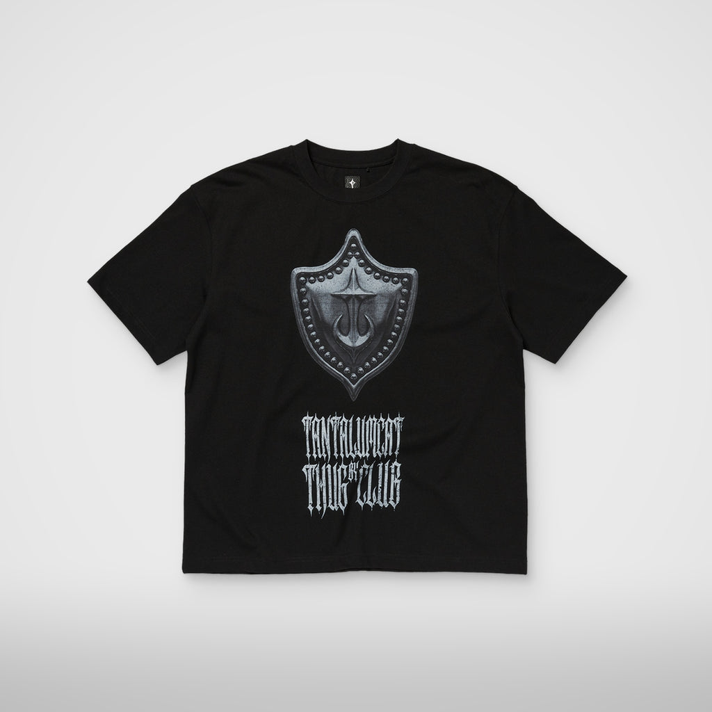 Thug Club Tantalum Shield Tee in black