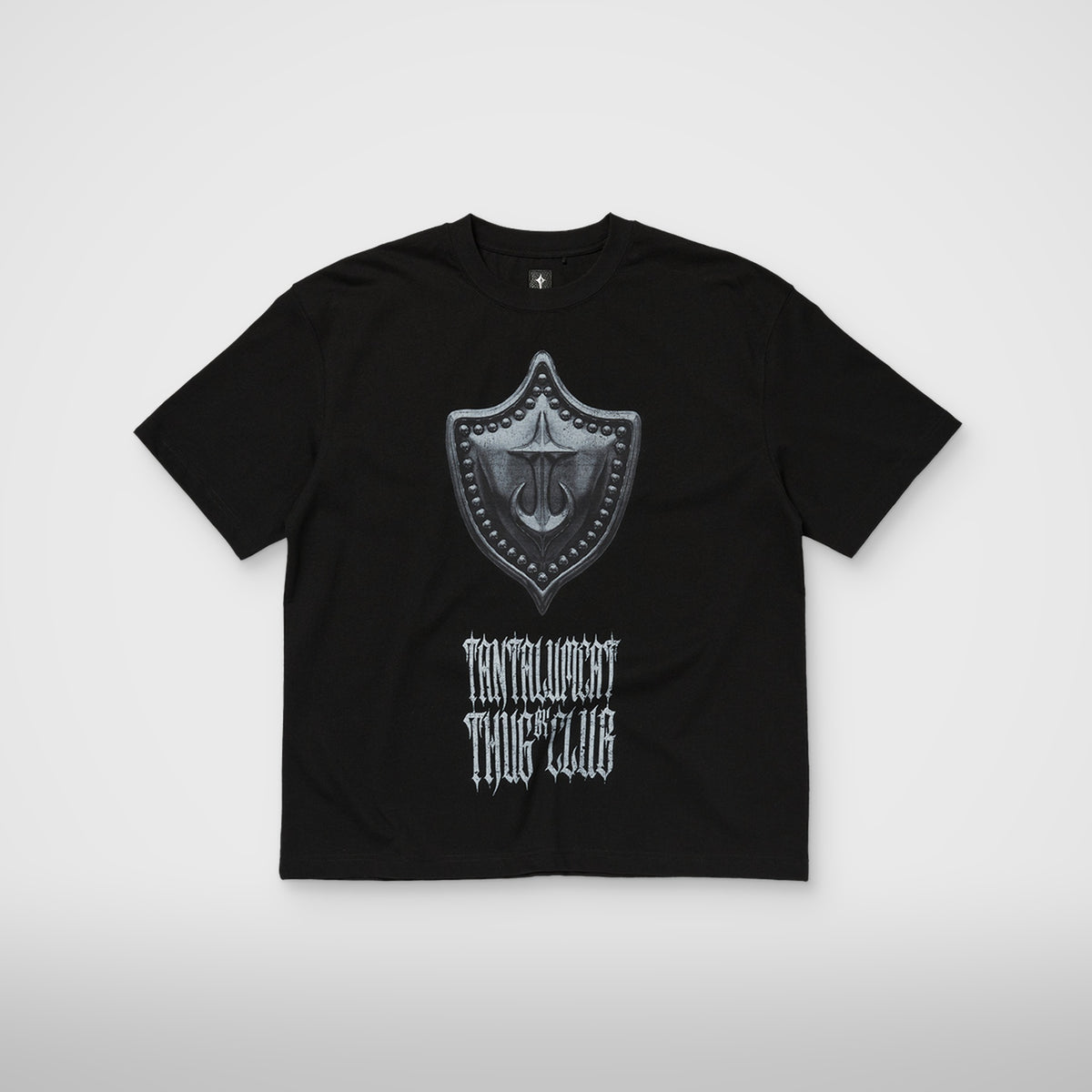 Thug Club Tantalum Shield Tee in black