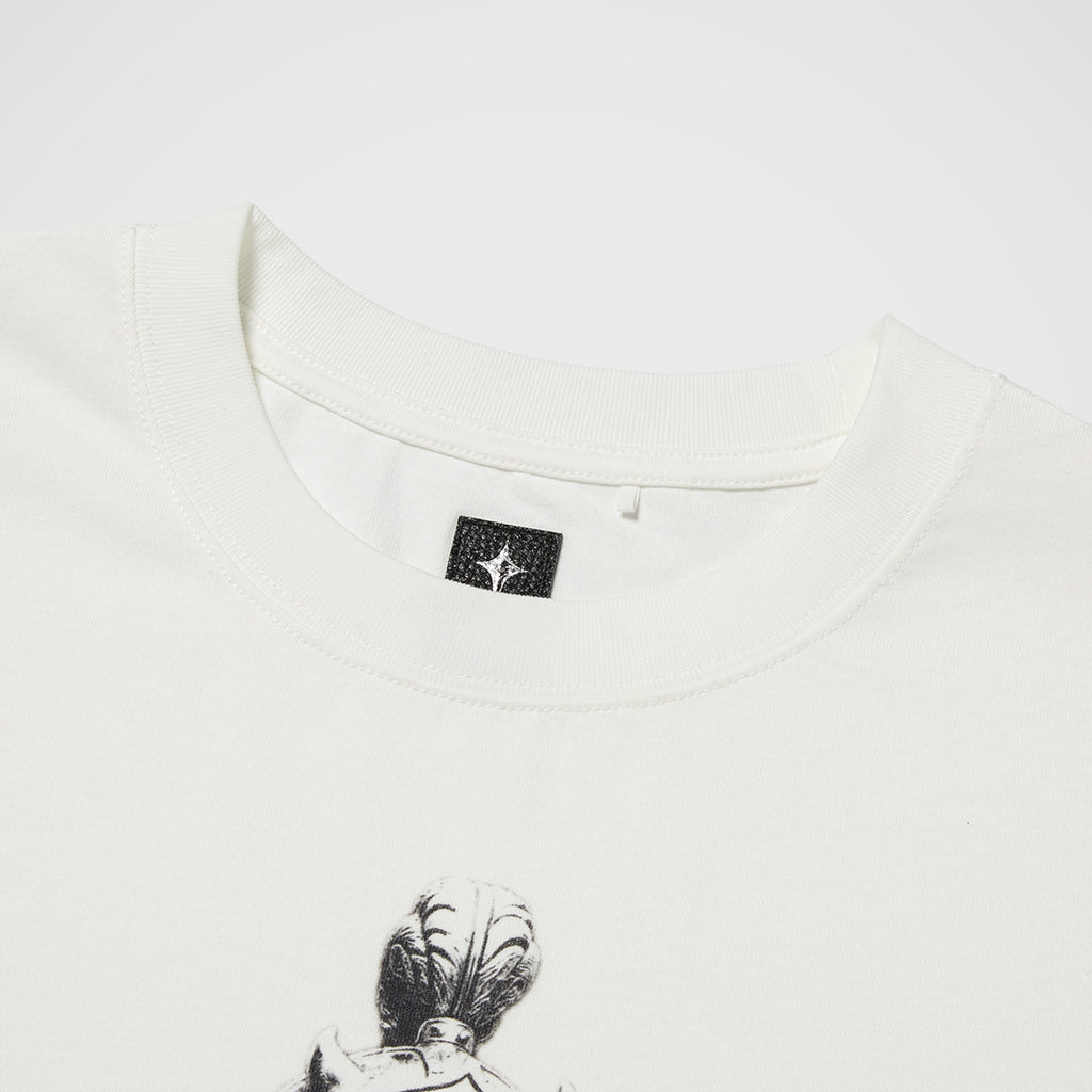 Thug Club Tantalum Armor Tee in white, view 3 of 4