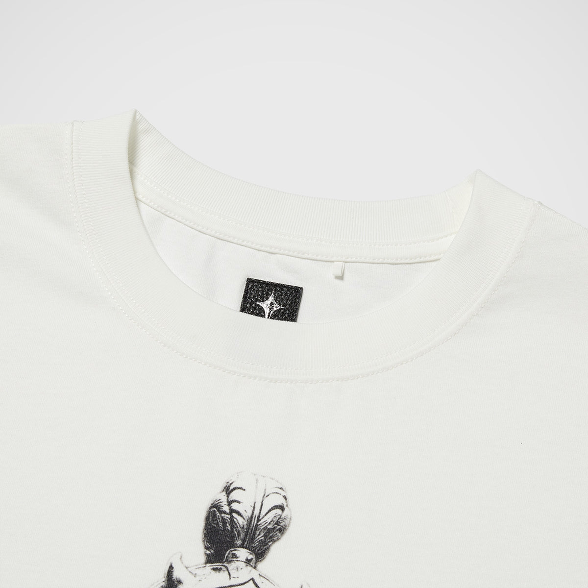 Thug Club Tantalum Armor Tee in white, view 3 of 4