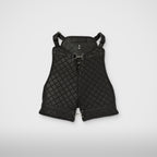 Thug Club Demi Quilted Vest in black, view 2 of 5