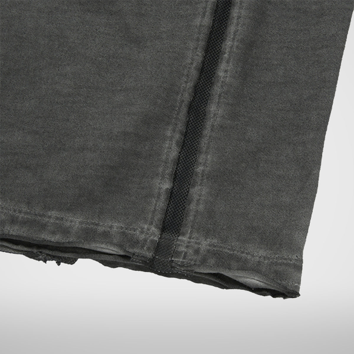 Thug Club Battle Turtle Mesh T-Shirt in charcoal, view 5 of 8