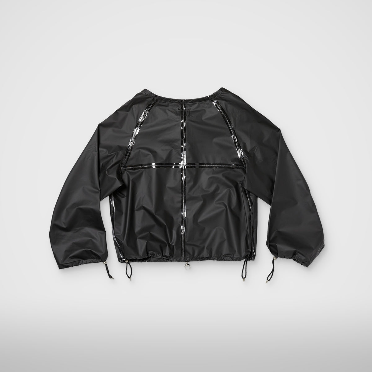 Thug Club Seam Sealed Taped Line Jacket in black, view 2 of 2